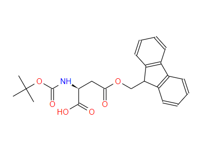 Boc-L-天門冬氨酸β-9-芴甲氧羰酰甲酯,Boc-L-Aspartic acid β-9-fluorenylmethyl ester