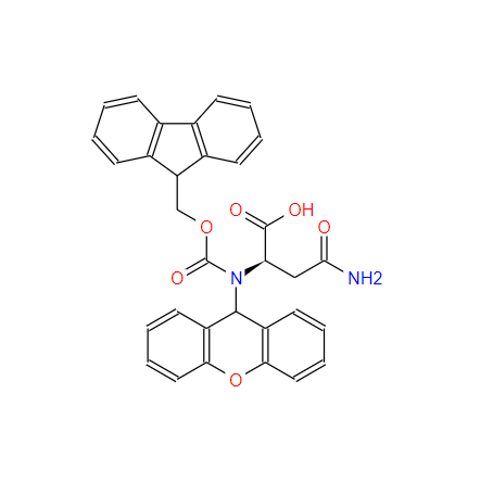 FMOC-D-ASN(XAN)-OH,N-α-Fmoc-N-γ-xanthyl-D-asparagine