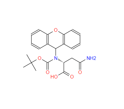 N-叔丁氧羰基-N'-氧蒽基-D-天门冬酰胺,N-α-Boc-N-γ-xanthyl-D-asparagine