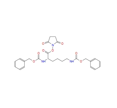 2,5-二氧代-1-吡咯烷基N2,N6-二[(苄氧基)羰基]-L-赖氨酸酯,Z-LYS(Z)-OSU