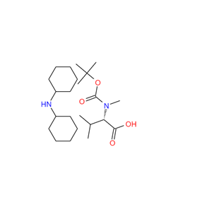N-叔丁氧羰基-N-甲基-L-缬氨酸二环己基铵盐