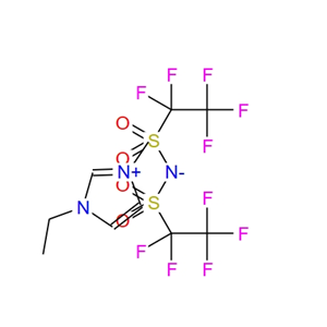 1-乙基-3-甲基咪唑啉双(五氟乙基磺酰基)亚胺 216299-76-2