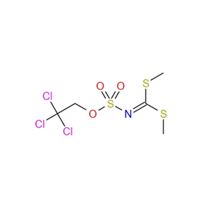 S,S-二甲基 N-(2,2,2-三氯乙氧基磺酰基)甲酰亚胺连二硫酸酯 882739-46-0