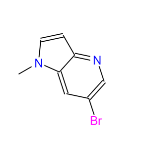6-溴-1-甲基-1H-吡咯并[3,2-B]吡啶,6-broMo-1-Methyl-1H-pyrrolo[3,2-b]pyridine6-broMo-1-Methyl-1H-pyrrolo[3,2-b]pyridine