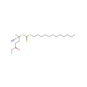 4-氰基-4-[(十二烷基硫烷基硫代羰基)硫烷基]戊酸甲酯