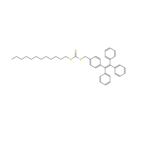 十二烷基(4-(1,2,2-三苯基乙烯基)芐基)三硫代碳酸酯
