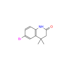 6-溴-3,4-二氢-4,4-二甲基喹啉-2(1H)-酮,6-bromo-4,4-dimethyl-3,4-dihydroquinolin-2(1H)-one