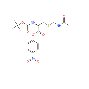 N-叔丁氧羰基-S-[(乙酰氨基)甲基]-L-半胱氨酸 4-硝基苯酯,Boc-S-acetamidomethyl-L-Cysteine 4-nitrophenyl est
