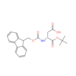芴甲氧甲酰基-D-天冬氨酸Β叔丁酯,Fmoc-D-Asp(OtBu)-OH
