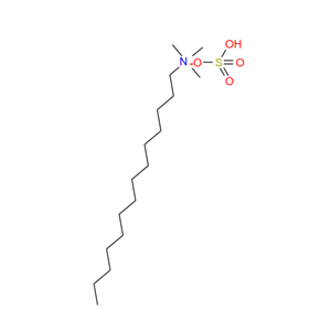 十四烷基三甲基硫酸氢铵
