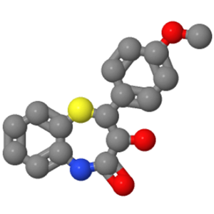 (2S-cis)-(+)-2,3-二氢-3-羟基-2-(4-甲氧苯基)-1,5-苯并硫氮杂卓-4(5H)-酮,(2S-cis)-(+)-2,3-Dihydro-3-hydroxy-2-(4-methoxyphenyl)-1,5-benzothiazepin-4(5H)-one