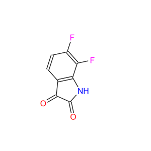 6,7-二氟-1H-吲哚-2,3-二酮