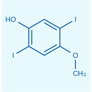 2-甲氧基-4-羟基-对二碘苯,1-hydroxy-2,5-diiodo-4-methoxybenzene