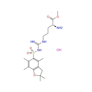 (S)-2-氨基-5-(3-((2,2,4,6,7-五甲基--2,3-二氢苯并呋喃-5-基)磺酰基)胍基)戊酸甲酯盐酸盐,(S)-Methyl 2-amino-5-(3-((2,2,4,6,7-pentamethyl-2,3-dihydrobenzofuran-5-yl)sulfonyl)guanidino)pentanoate hydrochloride