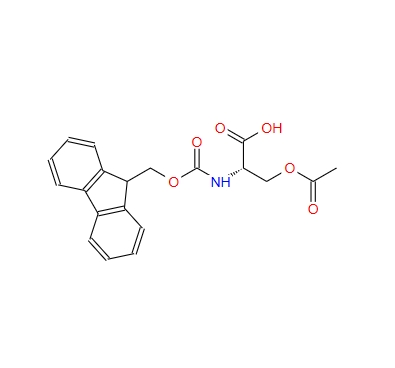 O-乙酰基-N-[(9H-芴-9-甲氧基)羰基]-L-丝氨酸,FMOC-SER(AC)-OH
