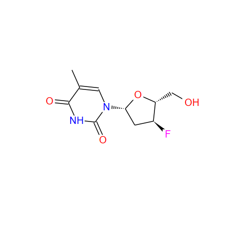 3′-脫氧-3′-氟胸苷,Alovudine