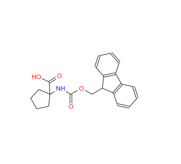 1-芴甲氧羰酰基-1-氨基环戊烷羧酸,Fmoc-cycloleucine