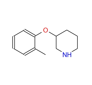 3-(邻-甲苯氧基)哌啶,3-(2-METHYLPHENOXY)PIPERIDINE