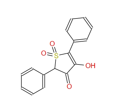 2,5-二苯基-3-氧代-4-羥基-2,3-二氫噻吩-1,1-二氧化物,2,5-DIPHENYL-4-HYDROXY-3-OXO-2,3-DIHYDROTHIOPHENE 1,1-DIOXIDE