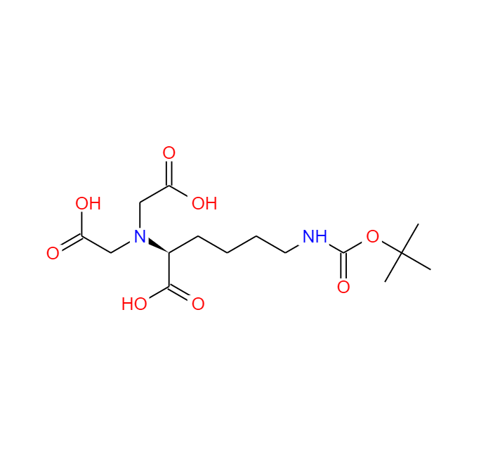 (S)-2,2'-((5-((叔丁氧基羰基)氨基)-1-羧基戊基)氮杂二基)二乙酸,N2,N2-Bis(carboxyMethyl) N6-Boc-L-lysine