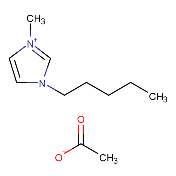 1-戊基-3-甲基咪唑醋酸盐,1-pentyl-3-methylimidazolium acetate