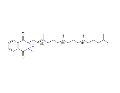 维生素K1杂质02,1a-methyl-7a-((7R,11R,E)-3,7,11,15-tetramethylhexadec-2-en-1-yl)- 1a,7a-dihydronaphtho[2,3-b]oxirene-2,7-dione