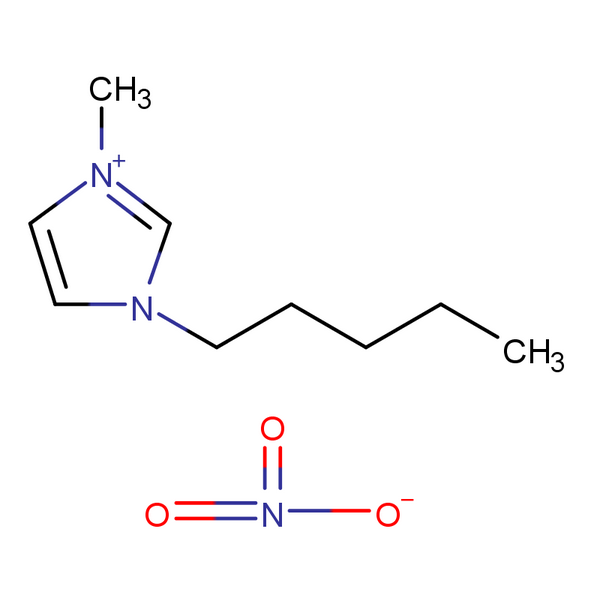 1-戊基-3-甲基咪唑硝酸鹽,1H-Imidazolium, 1-methyl-3-pentyl-, nitrate (1:1)