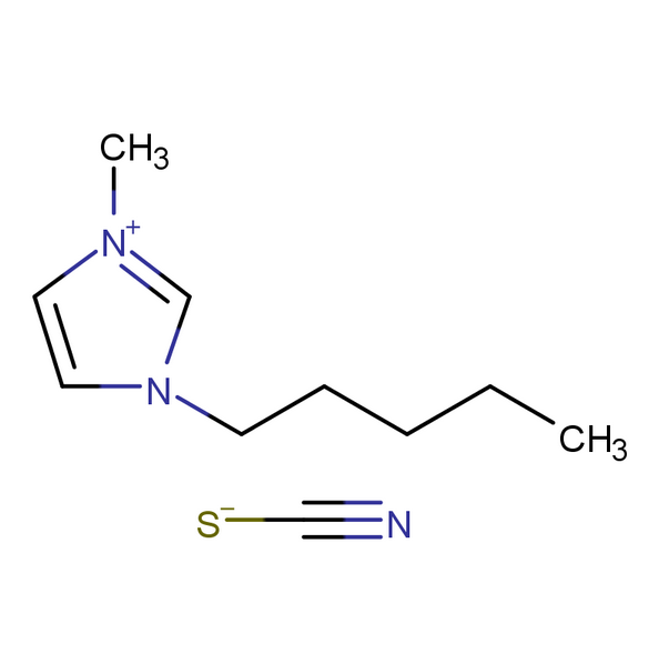 1-戊基-3-甲基咪唑硫氰酸盐,1H-Imidazolium, 1-methyl-3-pentyl-, thiocyanate (1:1)