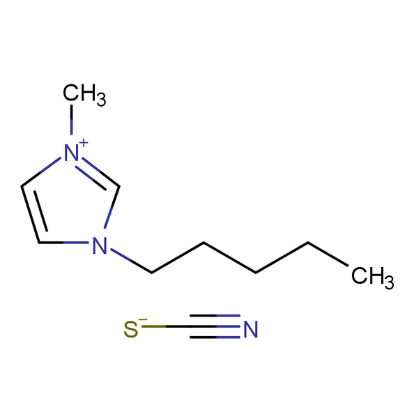 1-戊基-3-甲基咪唑硫氰酸鹽,1H-Imidazolium, 1-methyl-3-pentyl-, thiocyanate (1:1)