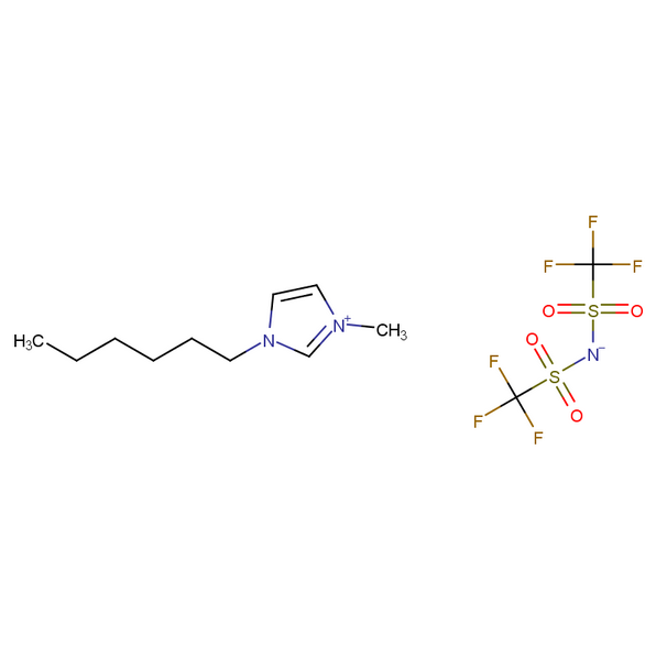 1-己基-3-甲基咪唑双（三氟甲烷磺酰）亚胺盐,1-HEXYL-3-METHYLIMIDAZOLIUM BIS(TRIFLUOROMETHYLSULFONYL)IMIDE