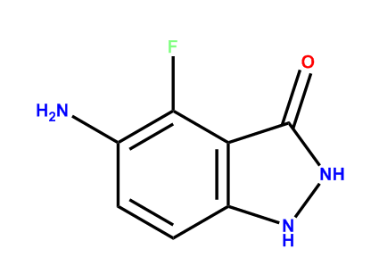 5-AMINO-4-FLUORO-3-HYDROXY (1H)INDAZOLE,5-AMINO-4-FLUORO-3-HYDROXY (1H)INDAZOLE