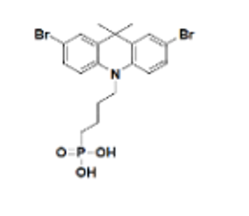 DMAcPA,(4-(2,7-Dibromo-9,9-dimethylacridin-10(9H)-yl)butyl)phosphonic acid