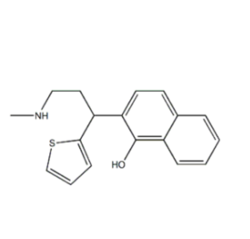 度洛西汀杂质EP杂质E,2-[3-(MethylaMino)-1-(2-thien yl)propyl]-1-naphthalenol Hydrochloride