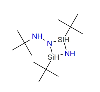 1,3-二叔丁基-2-(叔丁基氨)-1,3-二杂氮-2,4-二硅杂环四烷,1,3-Di-tert-butyl-2-(tert-butylamino)-1,3-diaza-2,4-disilacyclotetrane