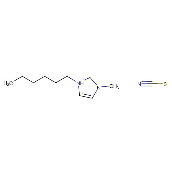 1-己基-3-甲基咪唑硫氰酸盐,1-hexyl-3-methyl-1,2-dihydroimidazol-1-ium,thiocyanate