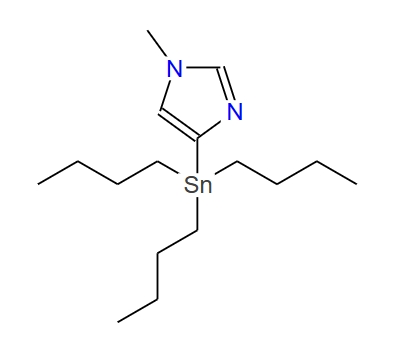 1-甲基-4--三正丁基锡基咪唑,1-Methyl-4-(tributylstannyl)-1H-imidazole