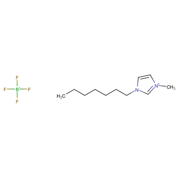 1-庚基-3-甲基咪唑四氟硼酸盐,1H-Imidazolium, 1-heptyl-3-methyl-, tetrafluoroborate(1-)