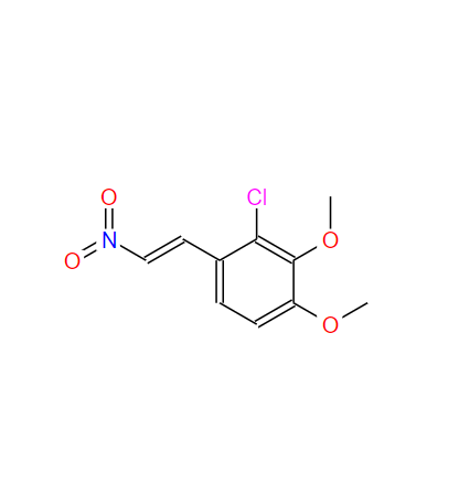 反-2-氯-3,4-二甲氧基-β-硝基苯乙烯,trans-2-Chloro-3,4-dimethoxy-β-nitrostyrene