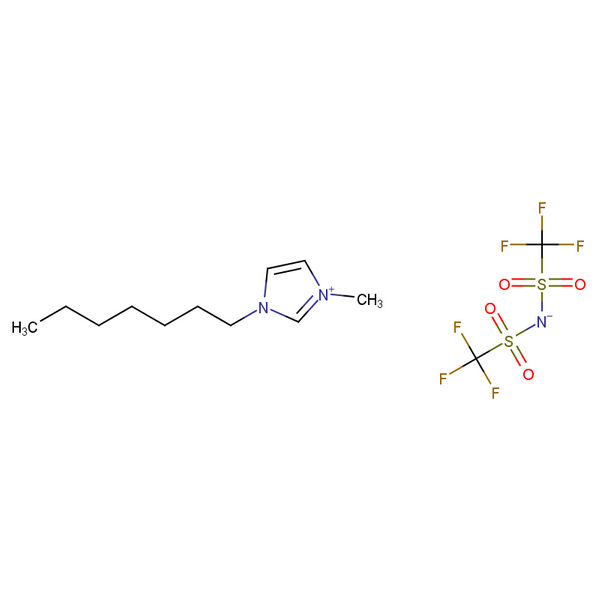 1-庚基-3-甲基咪唑雙（三氟甲烷磺酰）亞胺鹽,1-heptyl-3-methylimidazolium bis((trifluoromethyl)sulfonyl)imide