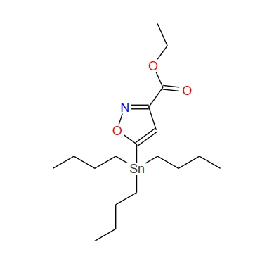 5-恶唑三丁基锡甲酸乙酯,ethyl 5-tributylstannyl-1,2-oxazole-3-carboxylate