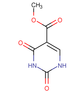 1,2,3,4-四氢-2,4-二氧代-5-嘧啶羧酸甲酯,Methyl 2,4-dihydroxypyrimidine-5-carboxylate