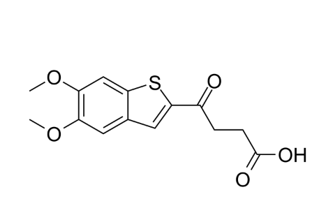 MSA-2,MSA2;MSA 2;5,6-dimethoxy-γ-oxo-benzo[b]thiophene-2-Butanoic Acid