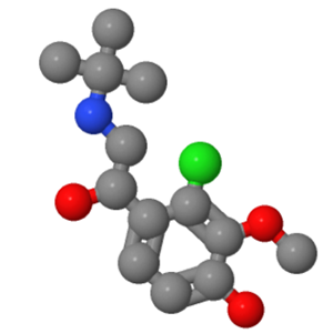 4-(2-(叔丁基氨基)-1-羟基乙基)-3-氯-2-甲氧基苯酚；83847-89-6