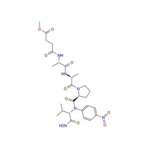 N-甲氧基琥珀酰-Ala-Ala-Pro-Val 对硝基苯胺 70967-90-7
