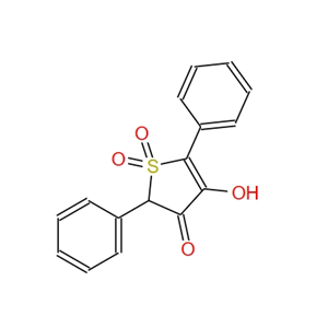 2,5-二苯基-3-氧代-4-羟基-2,3-二氢噻吩-1,1-二氧化物 54714-10-2