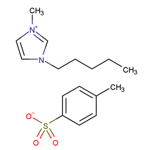 1-戊基-3-甲基咪唑对甲苯磺酸盐,1H-Imidazolium, 1-methyl-3-pentyl-, 4-methylbenzenesulfonate (1:1)