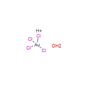 四氯金酸三水合物,Hydrogen tetrachloroaurate(III) trihydrate