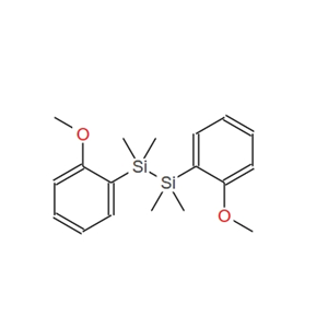 1,2-双(2-甲氧苯基)-1,1,2,2-四甲基乙硅烷,1,2-Bis-(2-Methoxyphenyl)-1,1,2,2-TetramethylDisilane