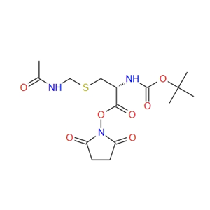(R)-[1-[[[(乙酰氨基)甲基]硫代]甲基]-2-[(2,5-二氧代-1-吡咯烷基)氧基]-2-氧代乙基]-氨基甲酸叔丁酯,Boc-Cys(Acm)-OSU