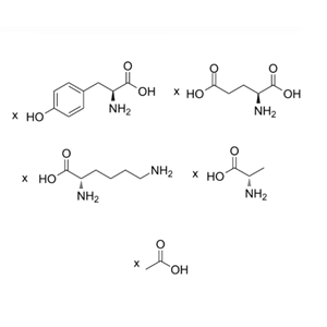 醋酸格拉替雷是髓鞘碱性蛋白的合成类似物和一种免疫调节剂，可用于多发性硬化症的研究